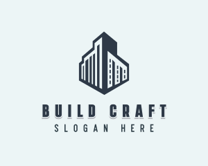 Real Estate Building Property logo design