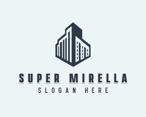 Skyscraper - Real Estate Building Property logo design