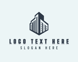 Skyscraper - Real Estate Building Property logo design