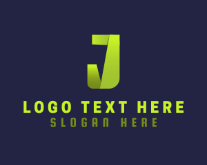 Web Developer - Tech Web Developer Letter J logo design