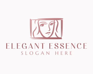 Beauty Woman Skincare logo design