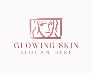 Beauty Woman Skincare logo design