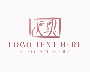 Beauty Woman Skincare Logo