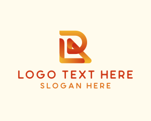 Professional - Modern Tech Letter R logo design