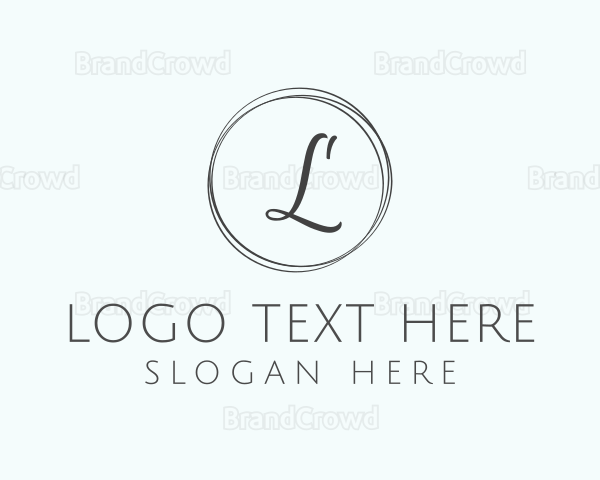 Minimalist Chic Lettermark Logo