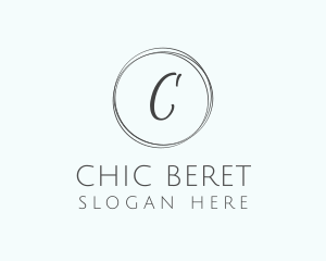 Minimalist Chic Lettermark logo design