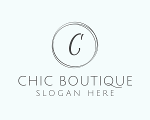 Chic - Minimalist Chic Lettermark logo design