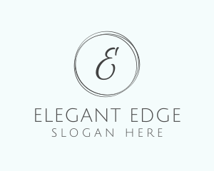 Sleek - Minimalist Chic Lettermark logo design