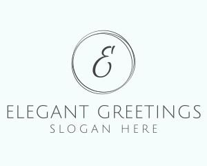 Minimalist Chic Lettermark logo design