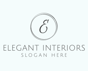 Minimalist Chic Lettermark logo design