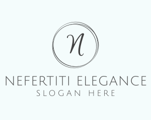 Minimalist Chic Lettermark logo design