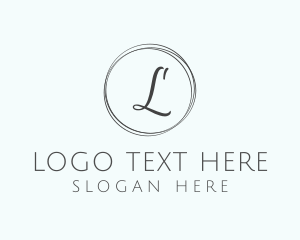 Minimalist Chic Lettermark Logo