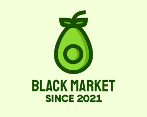 Green Avocado Market logo design