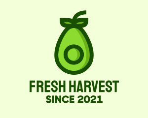 Market - Green Avocado Market logo design