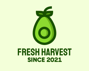 Green Avocado Market logo design