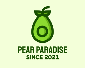 Pear - Green Avocado Market logo design