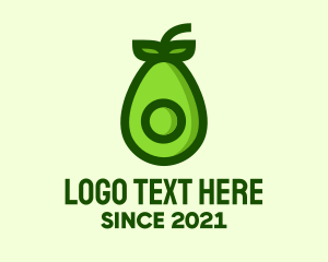 Farmers Market - Green Avocado Market logo design