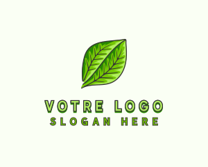 Botanical Eco Gardening Logo