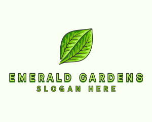 Botanical Eco Gardening logo design