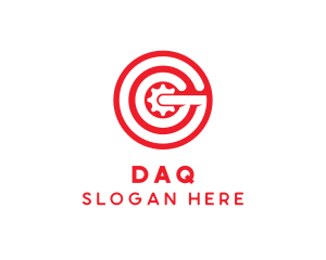 Mechanical - Letter G Industrial Startup logo design