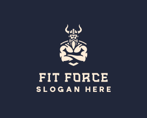 Crossfit - Viking Crossfit Workout logo design