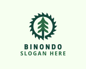 Pine Tree Saw Blade Logo
