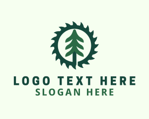 Pine Tree Saw Blade Logo