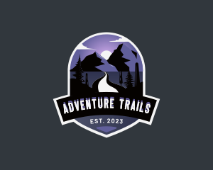 Mountain Pathway Adventure logo design