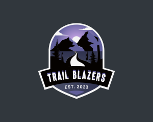 Mountain Pathway Adventure logo design