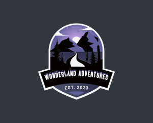 Mountain Pathway Adventure logo design