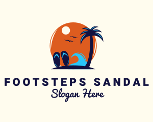 Island Beach Trip logo design