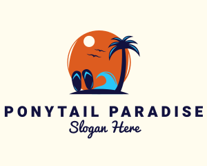 Island Beach Trip logo design