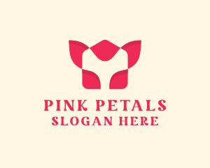 Floral Petal House logo design