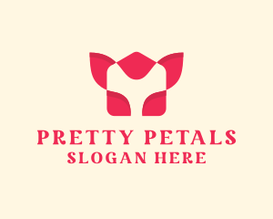 Floral Petal House logo design