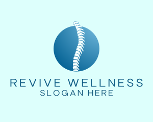 Rehab - Spine Rehab Therapist logo design