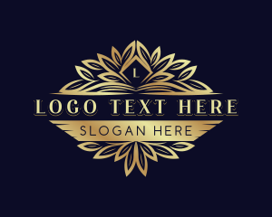 Premium Ornament Floral Logo