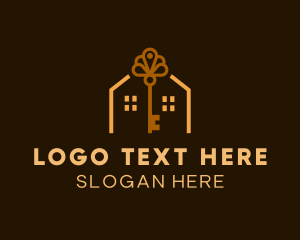 Mortgage - Key House Window logo design