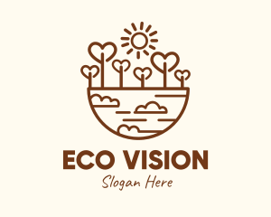 Eco Lovely Environment logo design