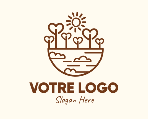Vacation - Eco Lovely Environment logo design