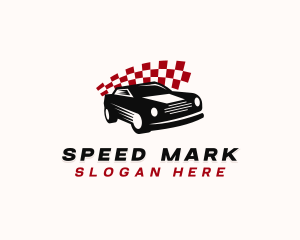 Car Racing Motorsport logo design