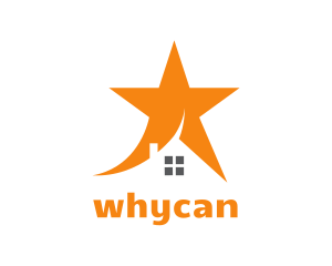 Orange Orange - Orange Star House logo design