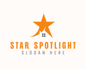 Orange Star House logo design