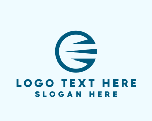 Logistics - Fast Delivery Circle logo design