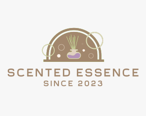 Incense - Incense Essential Oil Aroma logo design