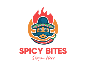 Jalapeno - Spicy Chili Mexican logo design