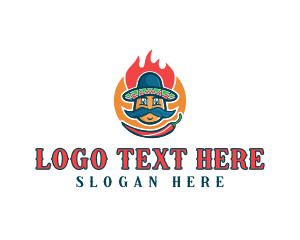 Taqueria - Spicy Chili Mexican logo design