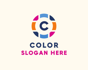 Colorful Media Network logo design