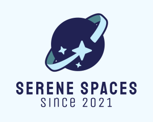 Saturn Space Travel  logo design