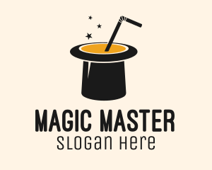 Trick - Magic Hat Juice logo design