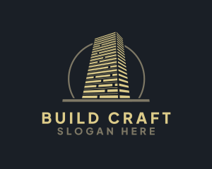 Business Skyscraper Building logo design